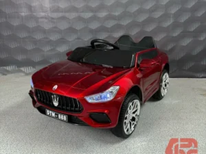 SIÊU HOT! Ô tô điện 2 chỗ DTM 888 Bánh Cao Su, Ghế Da - Xe Chơi Bền Bỉ, Bé Thích Mê!
