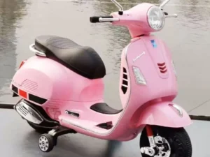 Siêu Phẩm Xe Máy Điện BBT Global Vespa Cao Cấp Cho Bé 2-4 Tuổi: An Toàn, Bền Bỉ, Đầy Đủ Tính Năng!